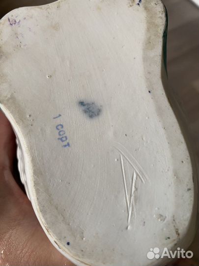 Графин Утка лфз СССР 1 сорт, клеймо