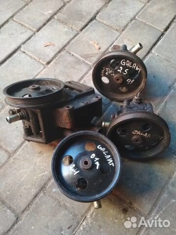 Насос гур Мицубиси Галант 2,4 2,5 98-02г