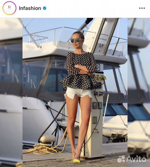 Топ с баской Infashion (Ln family)