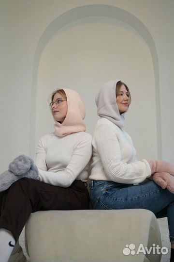 Снуд, капор женские