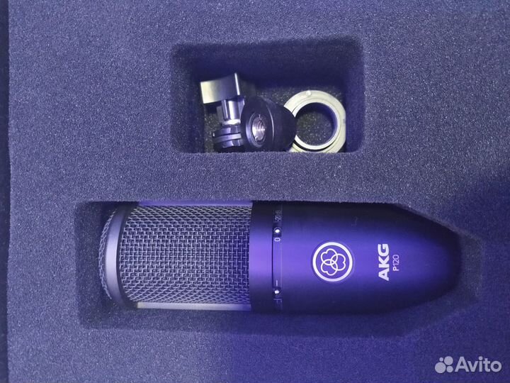 Микрофон студийный AKG P120 - XLR чёрный