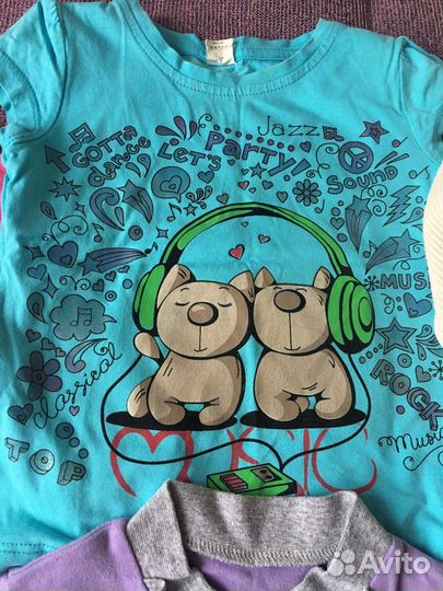 Вещи пакетом на девочку 92 98