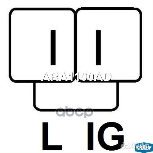 Регулятор генератора ARA1100AD Krauf