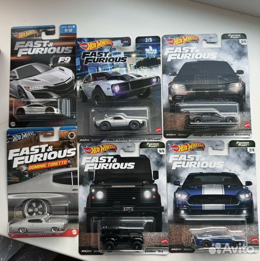 Hot wheels premium и спец серии fast furious