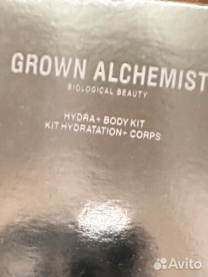 Набор для тела Grown Alchemist Hydra + Body kit