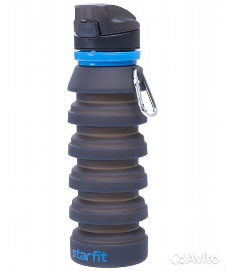 Бутылка для воды складная FB-100, с карабином