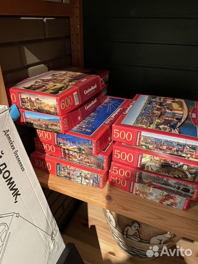 Паззл Puzzle Castorland 500, 600, 1000 деталей