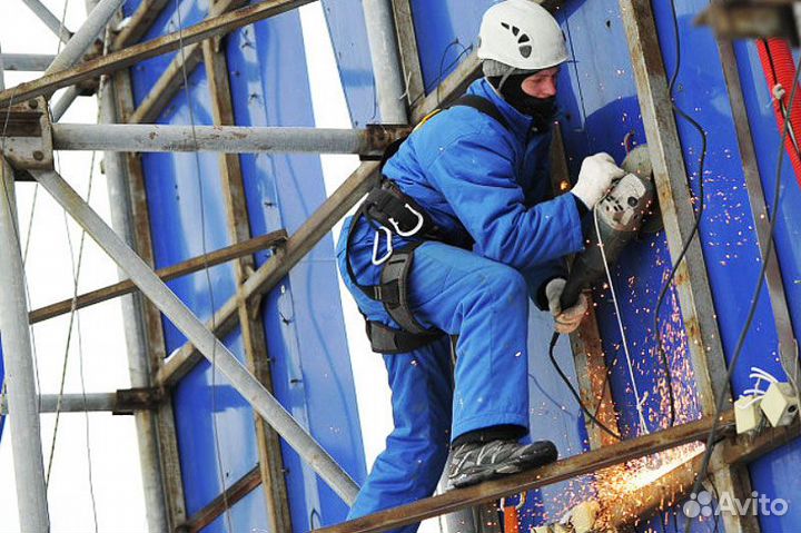 Монтажник металлоконструкций на усиление здания