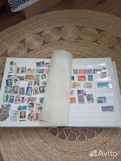 Альбом с марками СССР 1960е