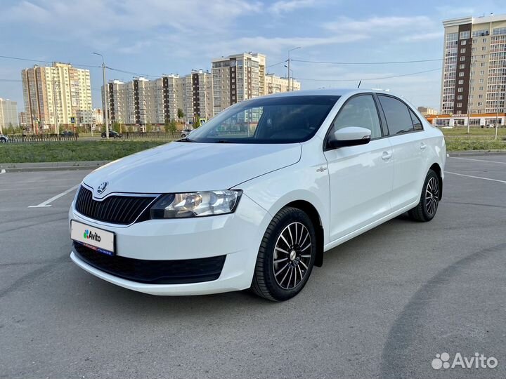 Skoda Rapid 1.6 МТ, 2019, 77 100 км