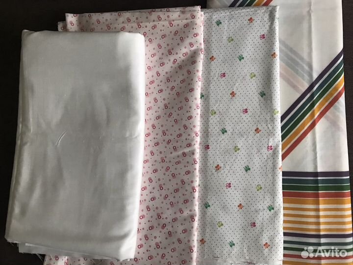 Отрез ткани хлопок СССР