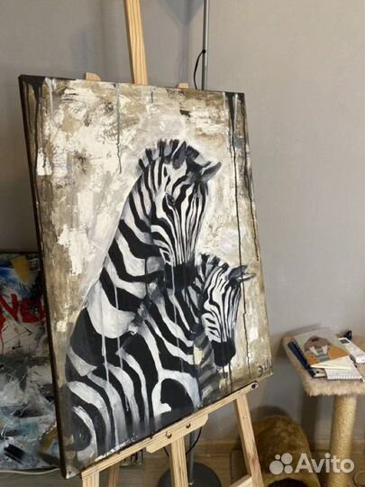 Инткрьерная картина. Подарок на 14