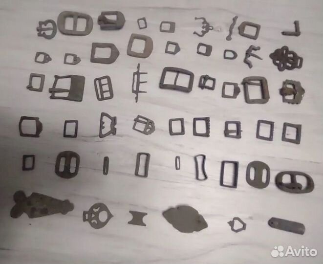 Старинные пряжки и накладки