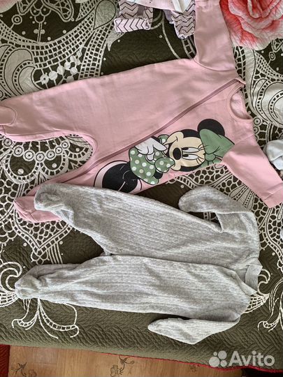 Вещи пакетом на девочку от рождения до 4-х месяцев