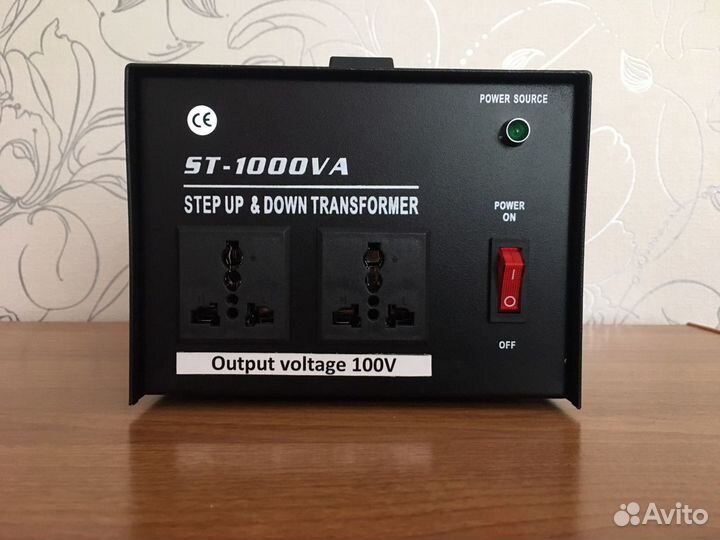 Понижающий трансформатор 220 / 230 - 100 Вольт