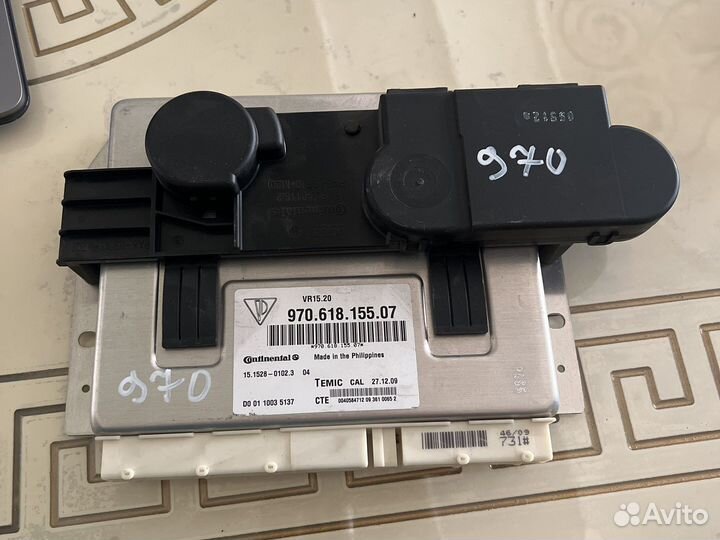 Блок управления подвеской porsche panamera turbo