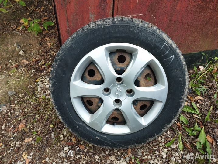 Колеса на hyundai solaris r 15 четыре штуки