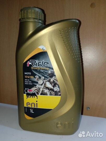 Масло моторное ENI I-ride 15W50 полусинтетика 1л