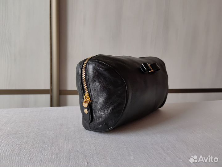 Косметичка из натуральной кожи Ferragamo