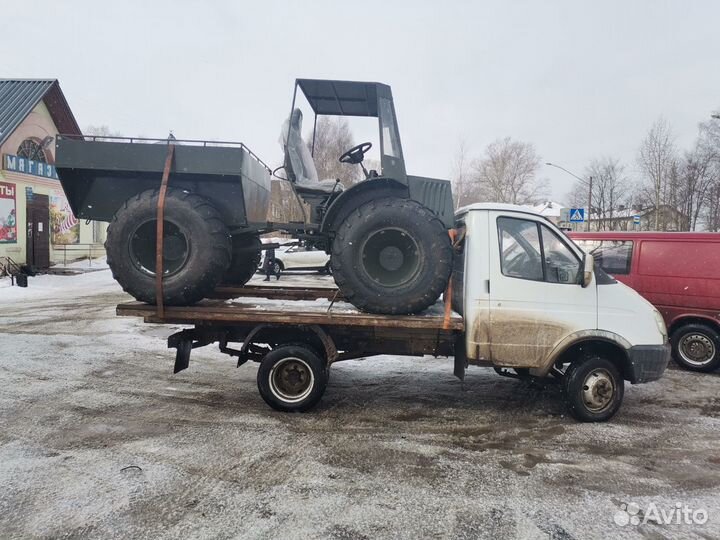 Перевозка каракатов, вездеходов
