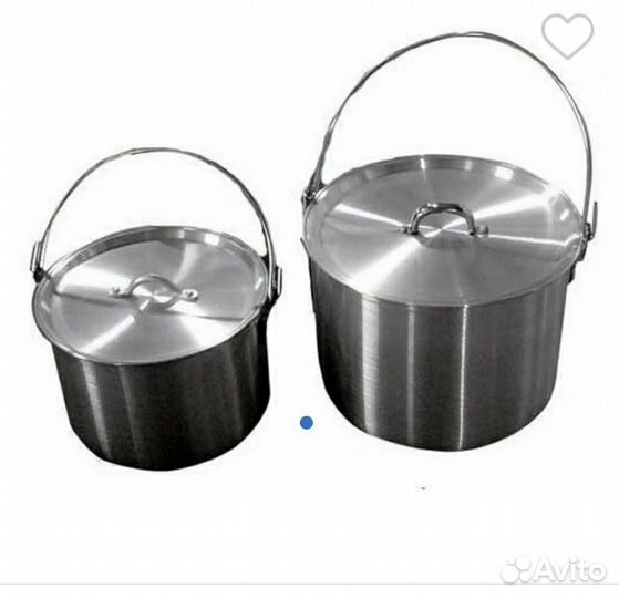 Набор котелков Tramp TRC-085 4,8л и 9л алюминий