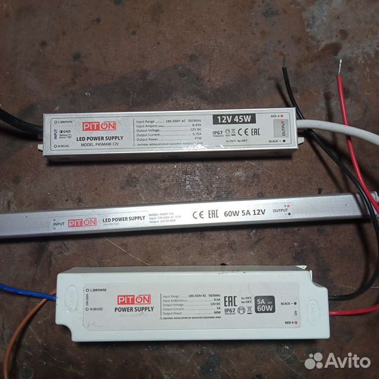 Блок питания 12v для светодиодной ленты