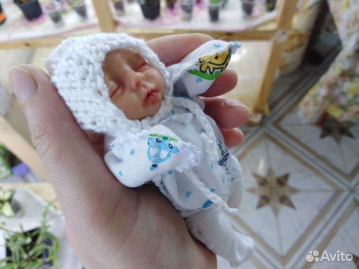 Мини реборны куколки ручной работы