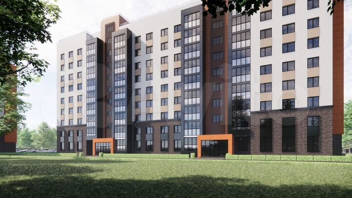 3-к. квартира, 96,1 м², 9/9 эт.