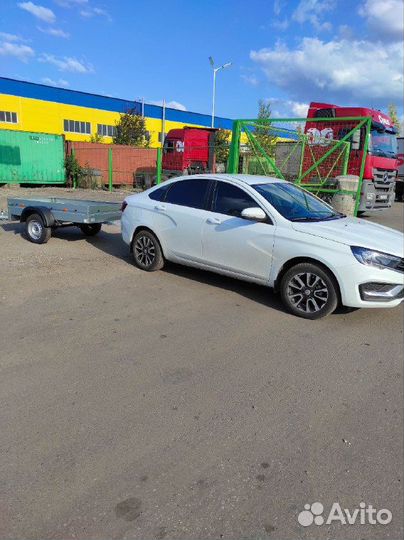 Прицеп легковой с опорным колесом Арива