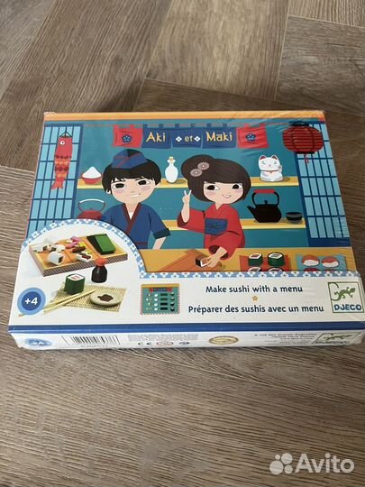 Настольная игра djeco суши новая