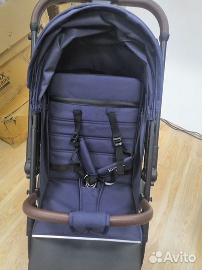 Коляска детская с перекидной ручкой Kelly, синий