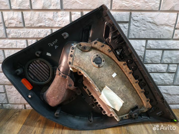 VW Golf 6 Обшивка двери задней левой