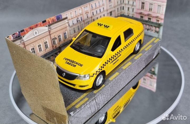 Газ 24-02 Волга такси Технопарк модель