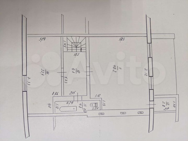 4-к. квартира, 168 м², 2/3 эт.