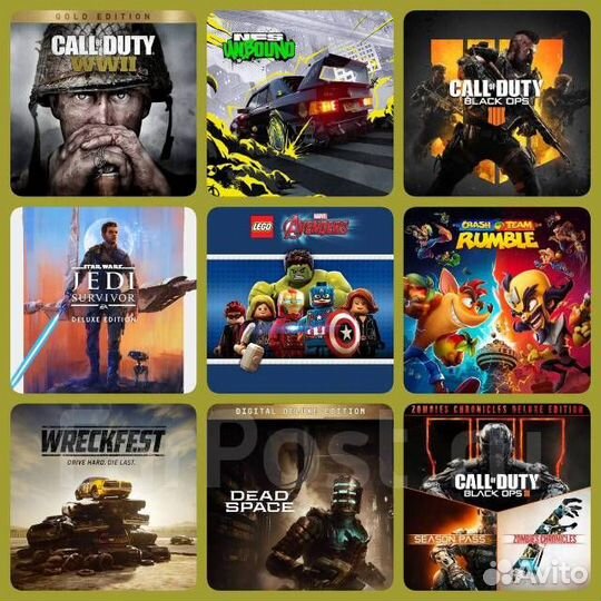 Цифровые версии игр для PS4 / PS5