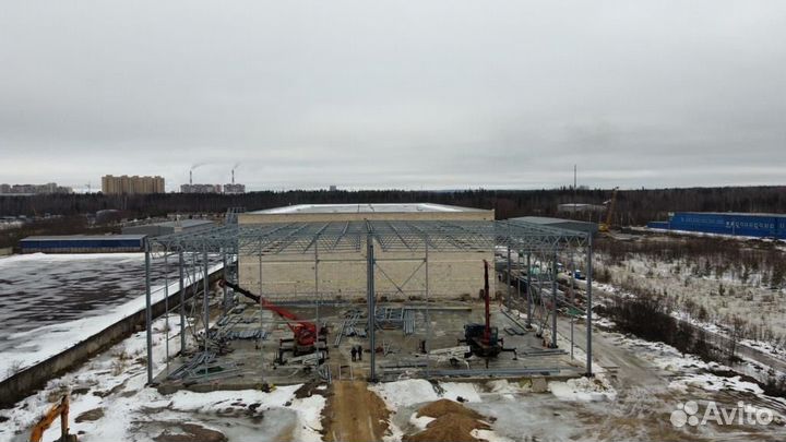 Строительство складов ангаров под ключ