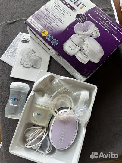 Молокоотсос avent электрический