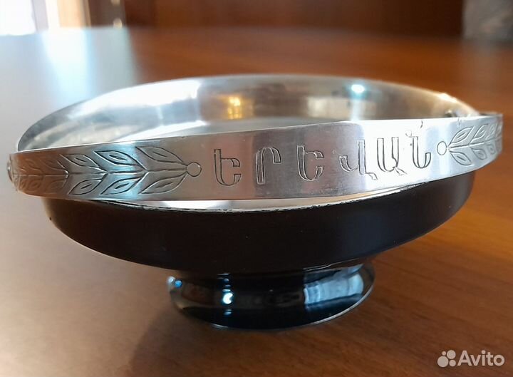 Сахарница. Мельхиор. СССР. Ереван