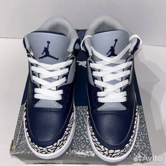 Кроссовки Air jordan 3 retro - Midnight Navy