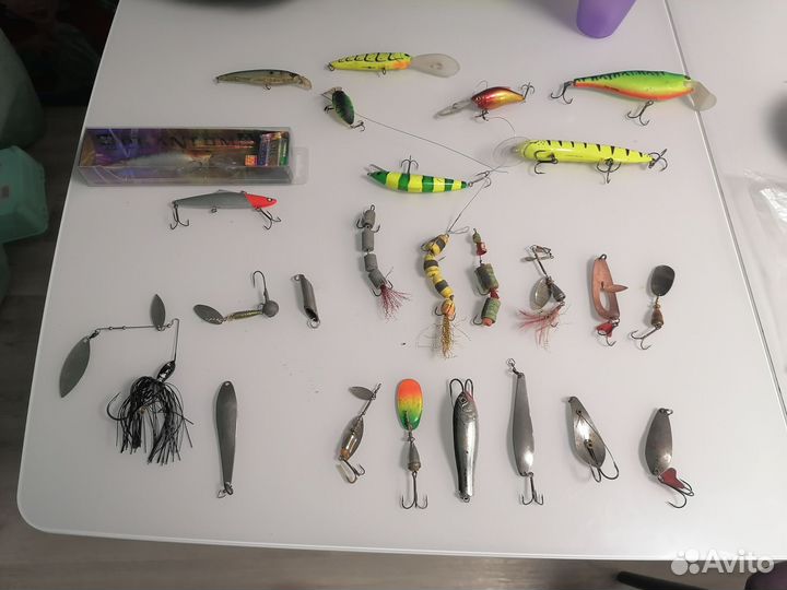 Воблера и блесна