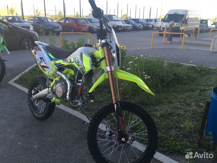 Питбайк Motoland MX125 зеленый