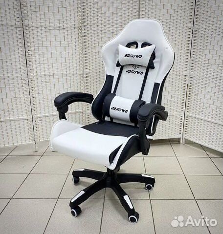 Компьютерное кресло игровое из экокожи