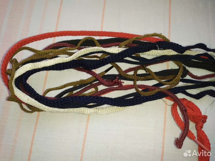 Резинка широкая СССР. Шнурки для обуви СССР