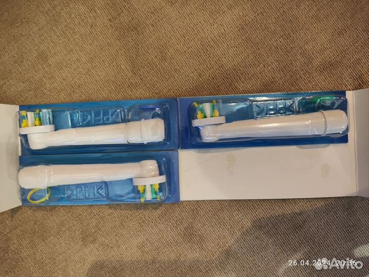 Насадки для электрической зубной щетки oral b