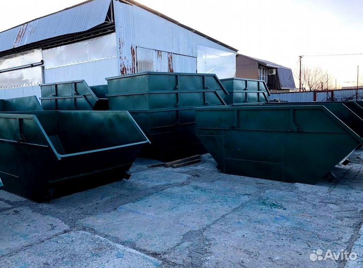 Бункер для мусора, контейнер 8 м3. Арт 4467