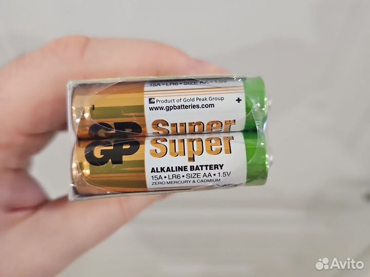 Батарейки щелочные аа GP Super Alkaline 20 шт