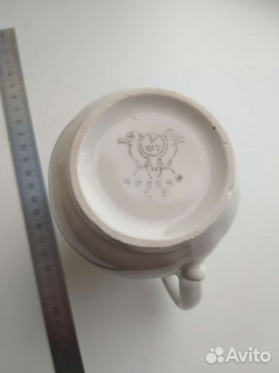 Фарфоровый молочник СССР Довбиш