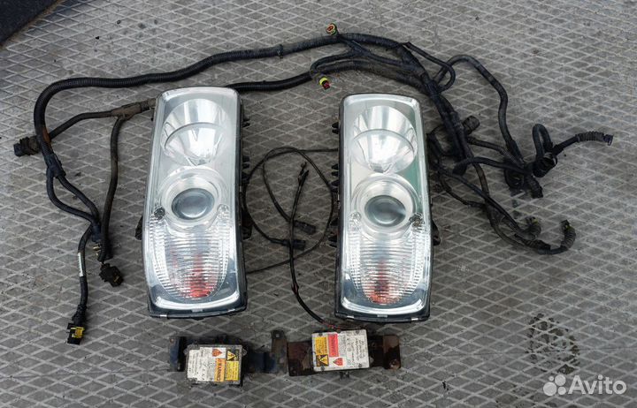 Комплект головного света фар (ксенон) 1743691 1636
