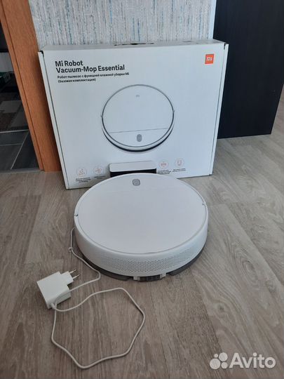 Робот пылесос xiaomi mi robot vacuum mop essential