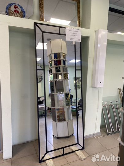 Зеркало в стиле лофт